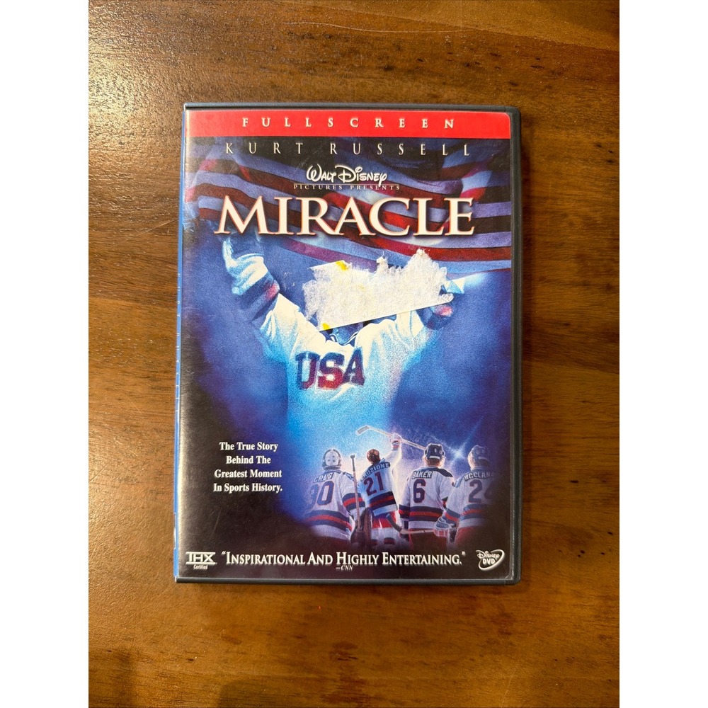 Miracle DVD 2-Disc Special Edition Full Screen Walt Disney Kurt Russell Hockey